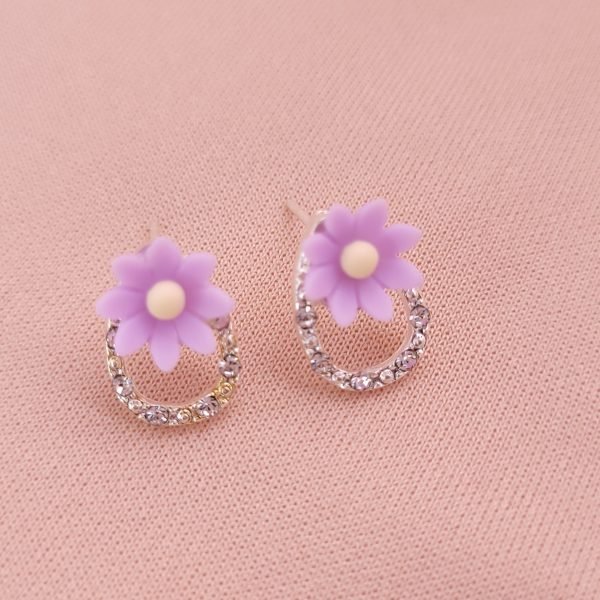 Aretes flor - Imagen 2