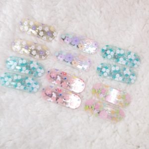 Pinzas de flores