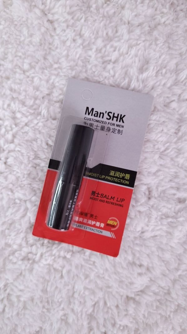Bálsamo de labios para hombre